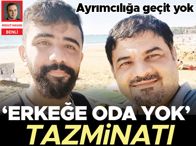 Erkek müşteriye oda vermeyen otele 10 bin TL tazminat cezası