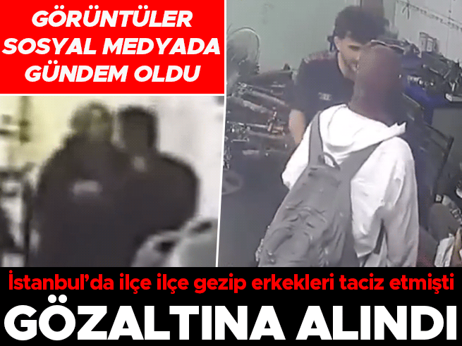 Erkekleri taciz ettiği öne sürülen kadın gözaltına alındı