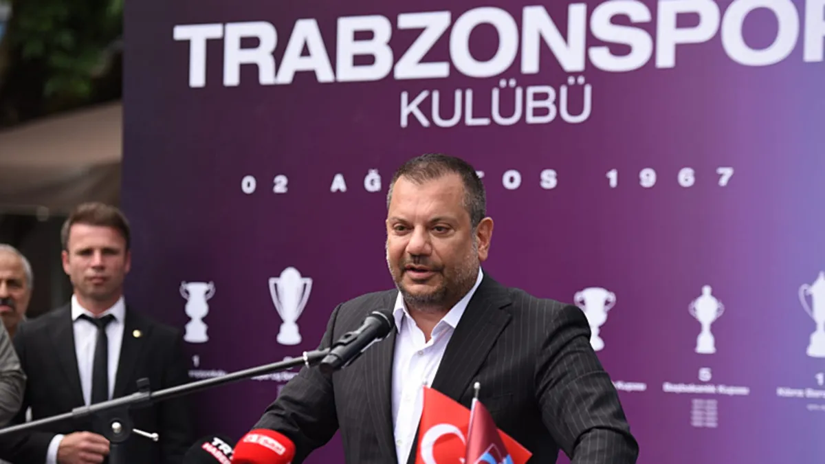 Ertuğrul Doğan: Trabzonspor'da Kombine Hedefi Tuttu
