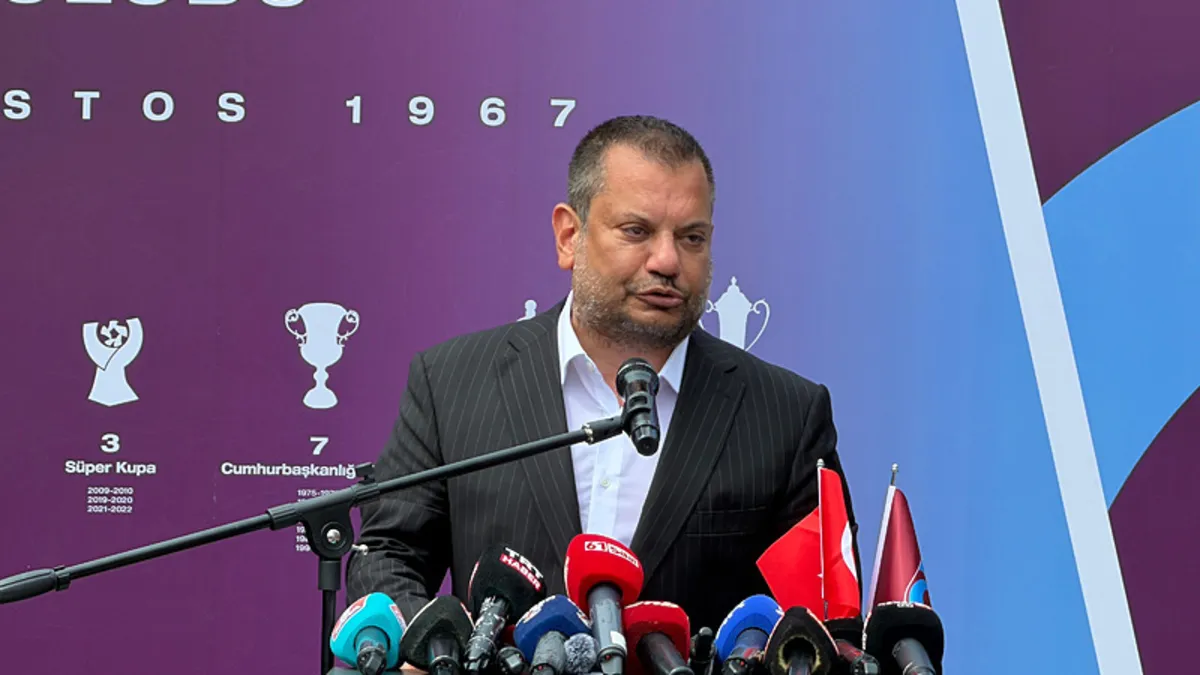Ertuğrul Doğan: Trabzonspor'un Şerefli Armasını Taşıyoruz