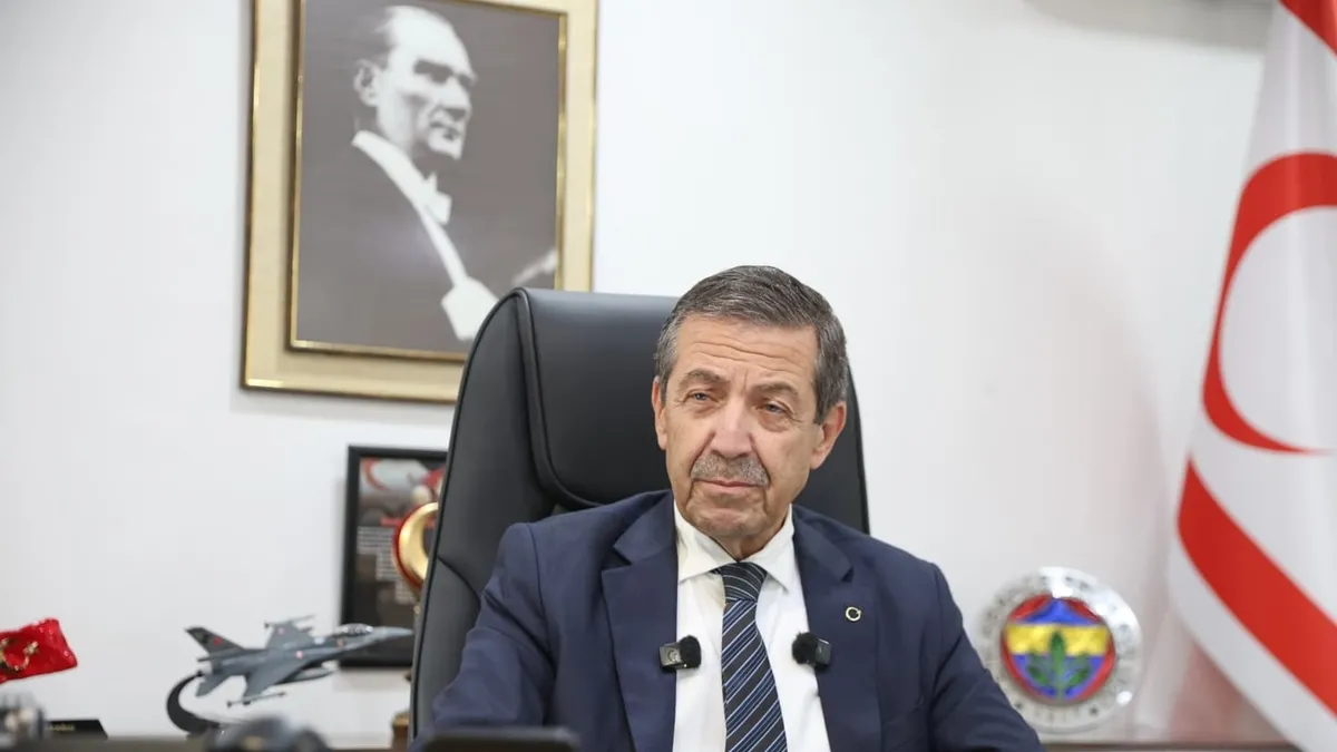 Ertuğruloğlu: İki devletli çözümden vazgeçmeyiz