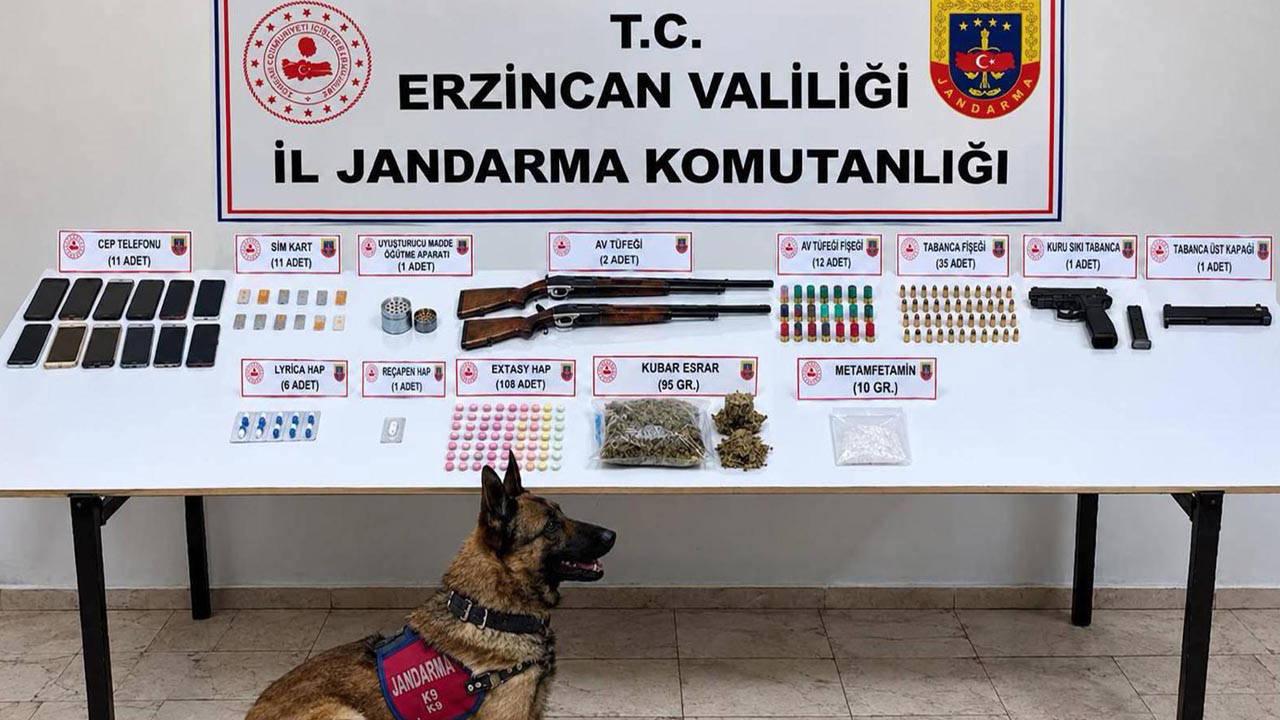 Erzincan'da Jandarma Operasyonu: 10 Torbacı Gözaltında