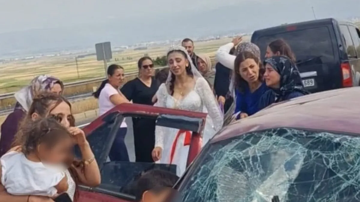 Erzurum'da düğün konvoyu kabusu: 2 ölü, 4 yaralı