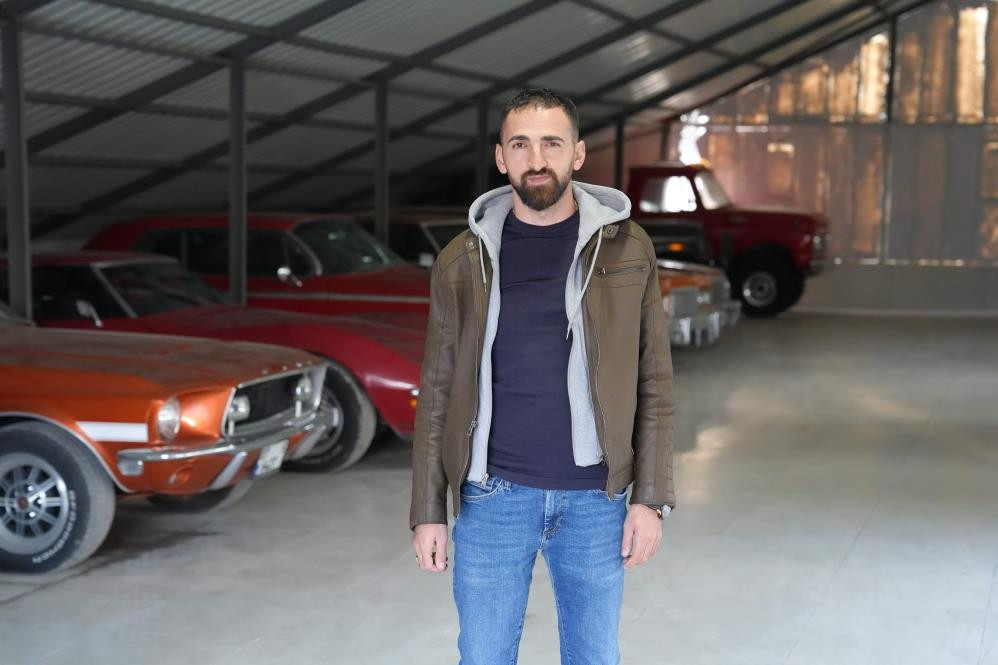 Erzurum'da 11 araçlık klasik otomobil koleksiyonu: Dünyada sadece 3 bin 88 adet üretilen modelden Türkiye'de 2 tane var