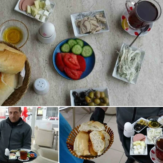 Erzurum'da 150 TL'ye 11 Çeşit Kahvaltı Sosyal Medyada Gündem Oldu