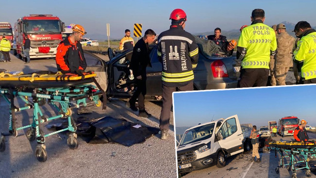 Erzurum'da kamyonete çarpan otomobilde 3 kişi öldü, 3 yaralı