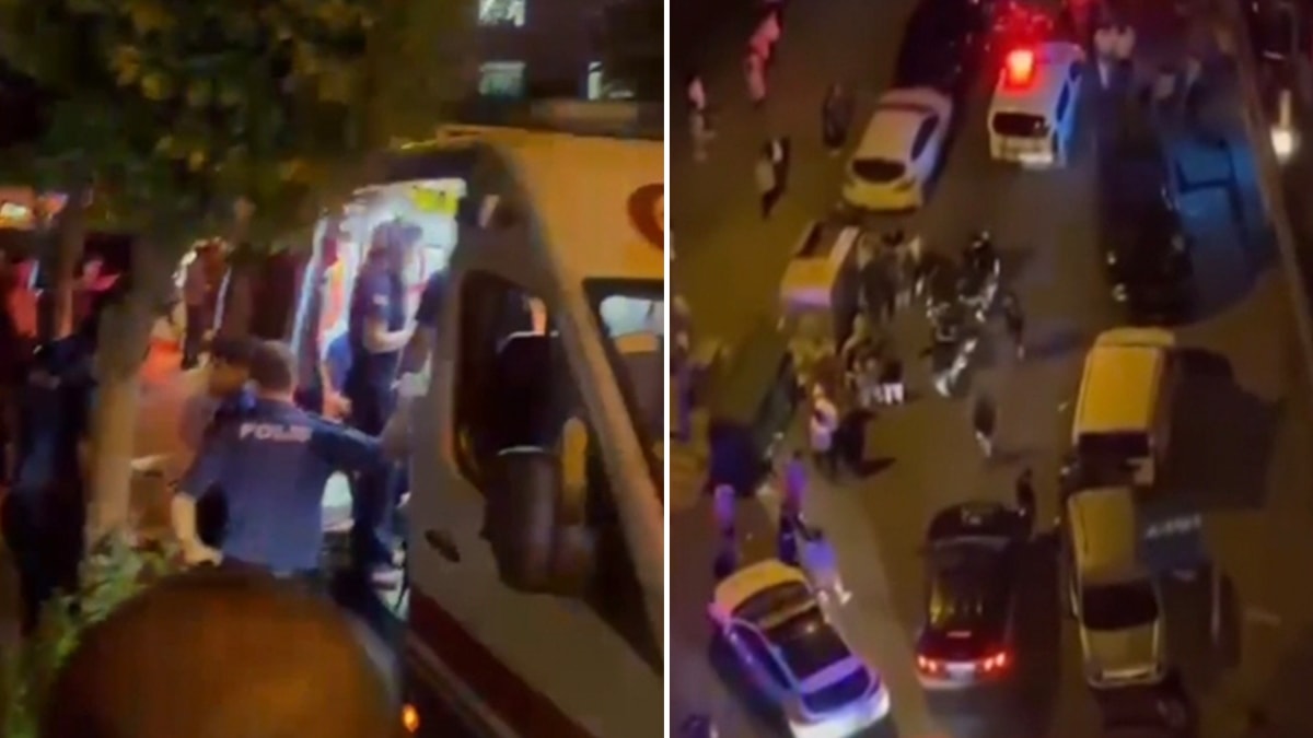 Esenler'de eşiyle kavga eden şahıs polisten kaçarken pencereden düştü