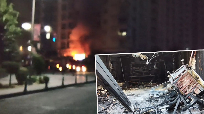 Esenyurt'ta Kafede Yangın: İş Yeri Kullanılamaz Hale Geldi