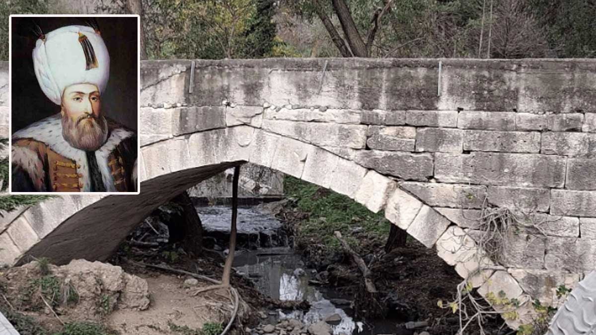 Esenyurt'taki 500 yıllık Viyana Yolu Köprüsü unutulmaya yüz tuttu
