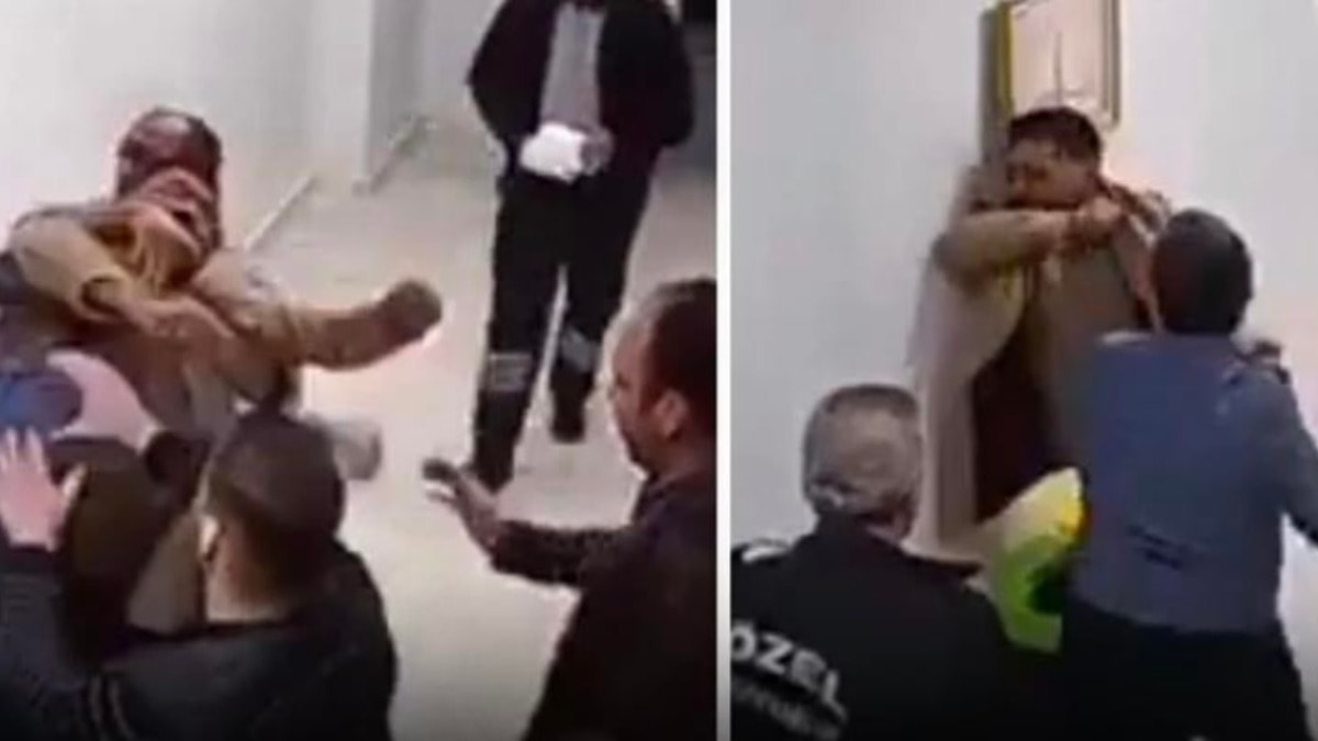 Eskişehir'de Hastane Müdürü Çalışanı Yumruklayarak Bayılttı