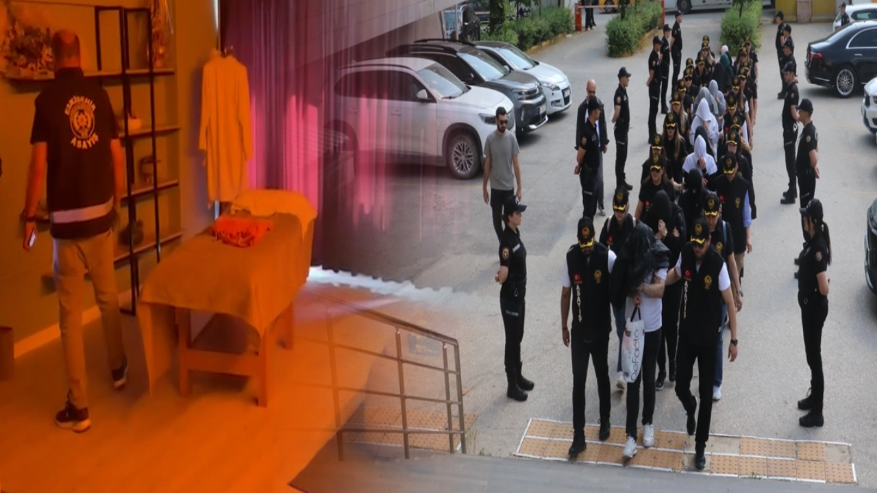 Eskişehir'de masaj salonlarına fuhuş operasyonu: 16 gözaltı