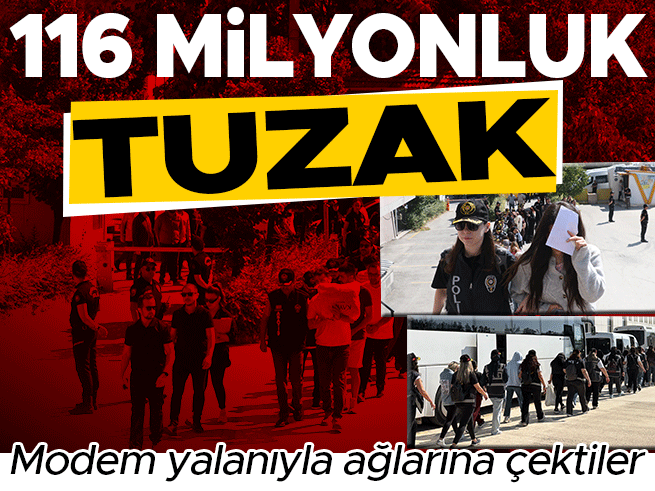 Eskişehir'de Modem Dolandırıcılığı Operasyonu: 82 Şüpheli Adliyede