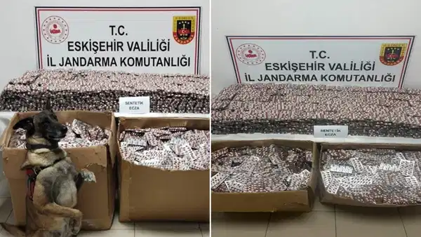 Eskişehir'de büyük uyuşturucu operasyonu: 84 bin sentetik hap ele geçirildi