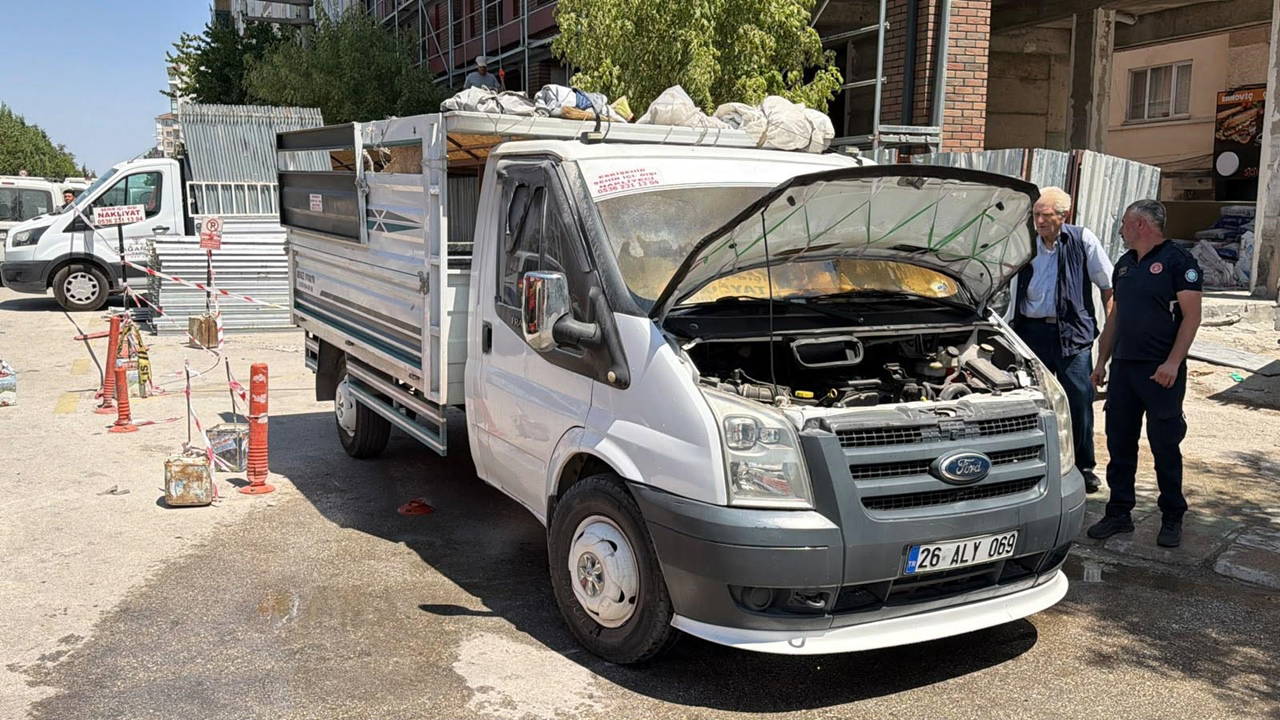Eskişehir'de Navigasyon Cihazı Yangını Paniği