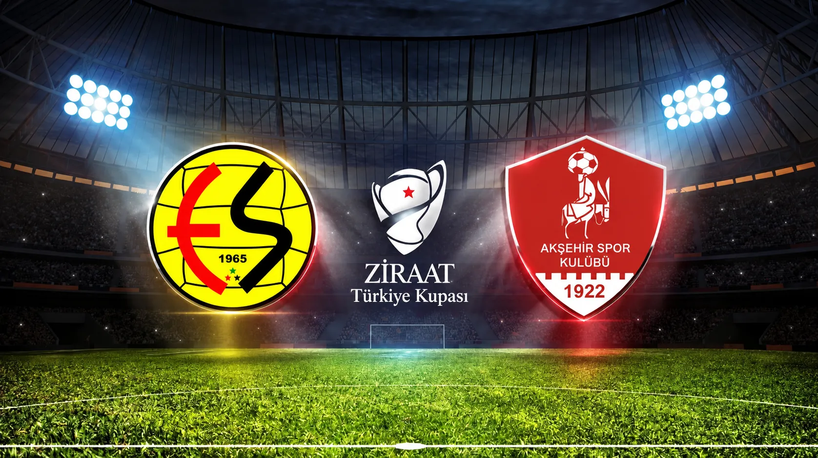 Eskişehirspor-1922 Akşehirspor Ziraat Türkiye Kupası'nda Karşılaştı
