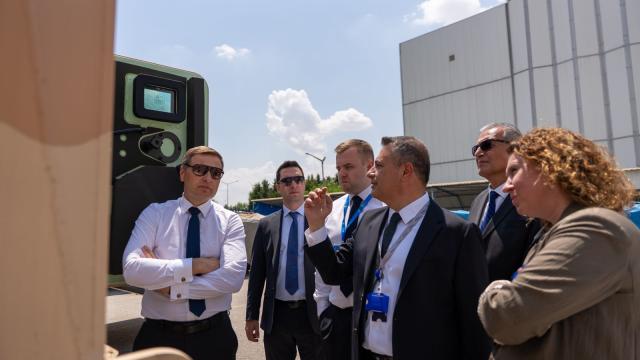 Estonya Başbakanı Nurol Makina'yı ziyaret etti
