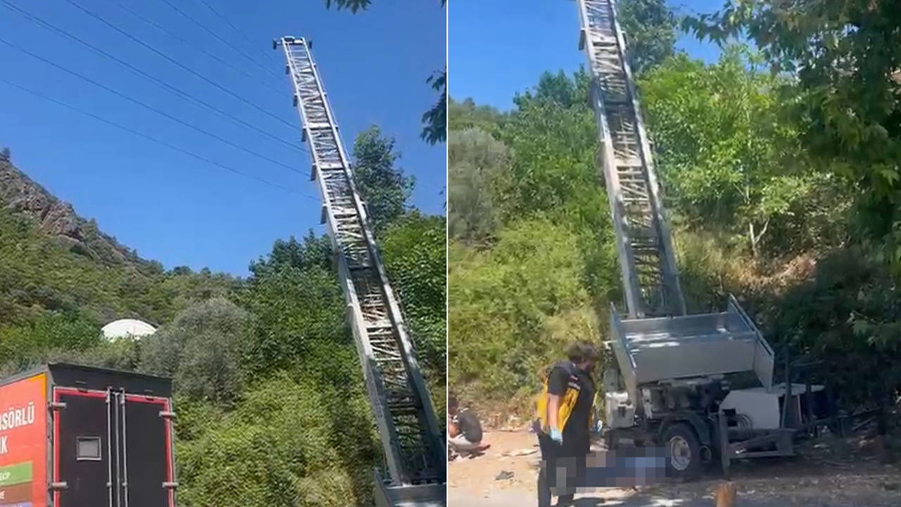 Eşya asansörü elektrik hattına düştü: 2 nakliye işçisi hayatını kaybetti