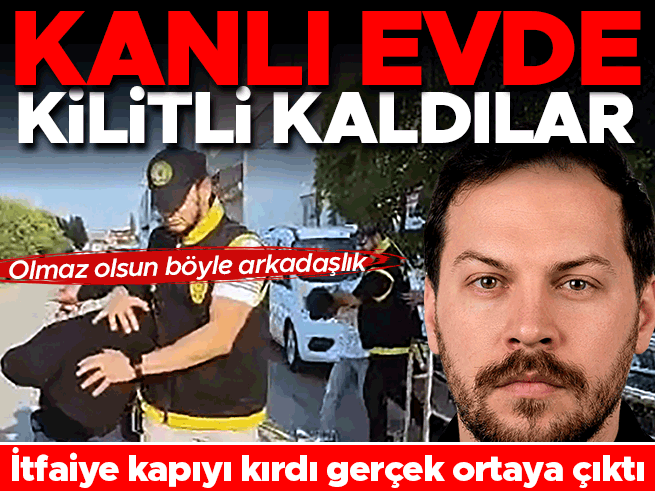 Ev Arkadaşını Öldürüp Kilitli Kalınca Yakalandılar