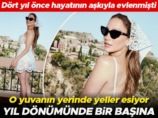 Dört yıl önce hayatının aşkı sandığı adamla evlenmişti... O yuva çoktan yıkılıp gitti... Yıl dönümünde bir başına