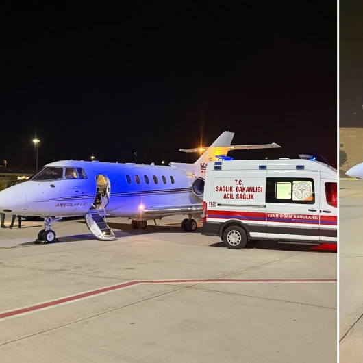 Eylül Bebek İçin Ambulans Uçak: 50 Günlük Hasta Konya'ya Sevk Edildi