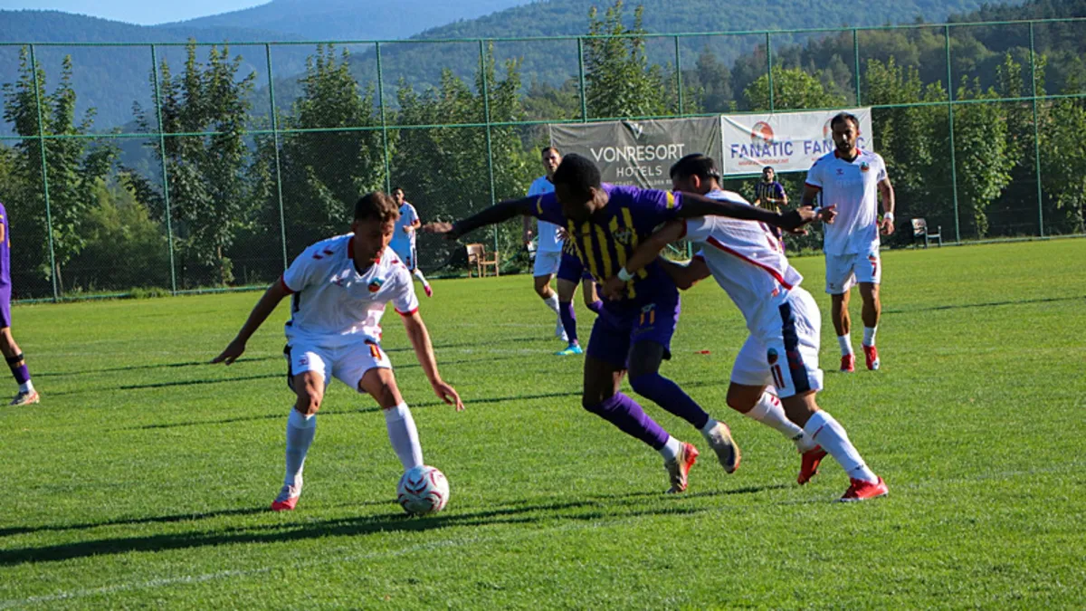 Eyüpspor, hazırlık maçında Mardin 1969'u 1-0 mağlup etti