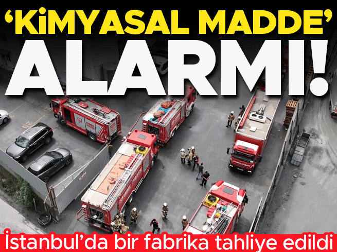 Eyüpsultan'da Fabrikada Kimyasal Tepkime: İşçiler Tahliye Edildi