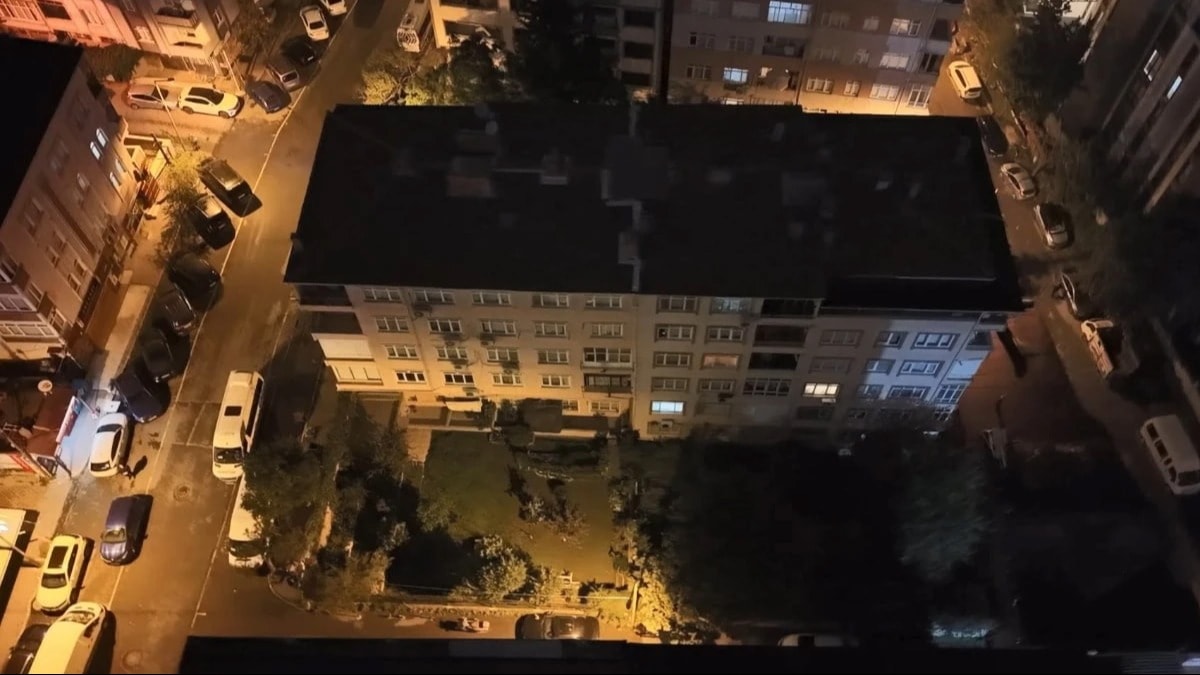 Eyüpsultan'da Kolonlardan Ses Gelen Bina Tahliye Edildi