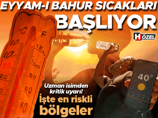 Eyyam-ı Bahur Sıcakları Kapıda: Uzmanlar 40 Derece İçin Uyarıyor