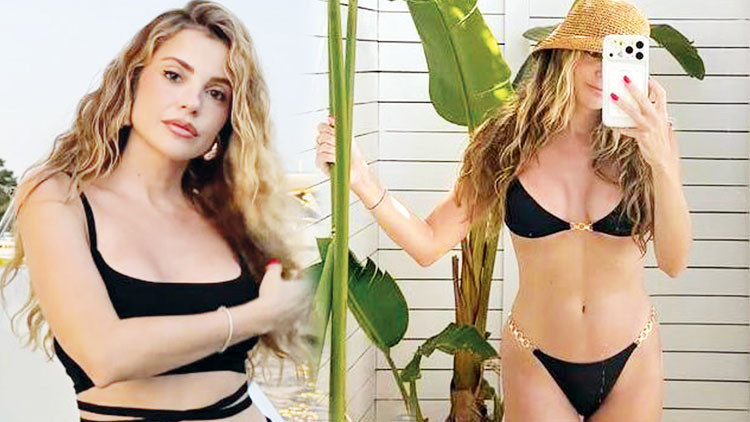 Ezgi Eyüboğlu Tatil Fotoğraflarıyla Sosyal Medyada Gündemde