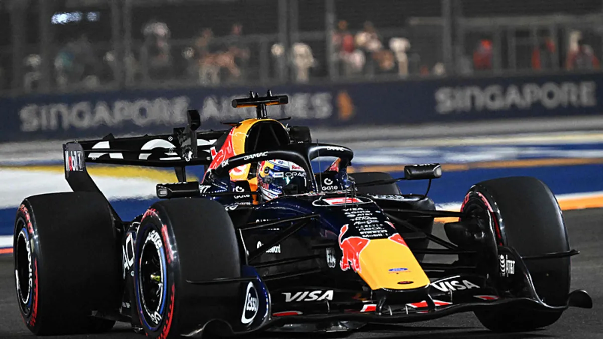 F1 Singapur GP: Pole Pozisyonu Verstappen'in