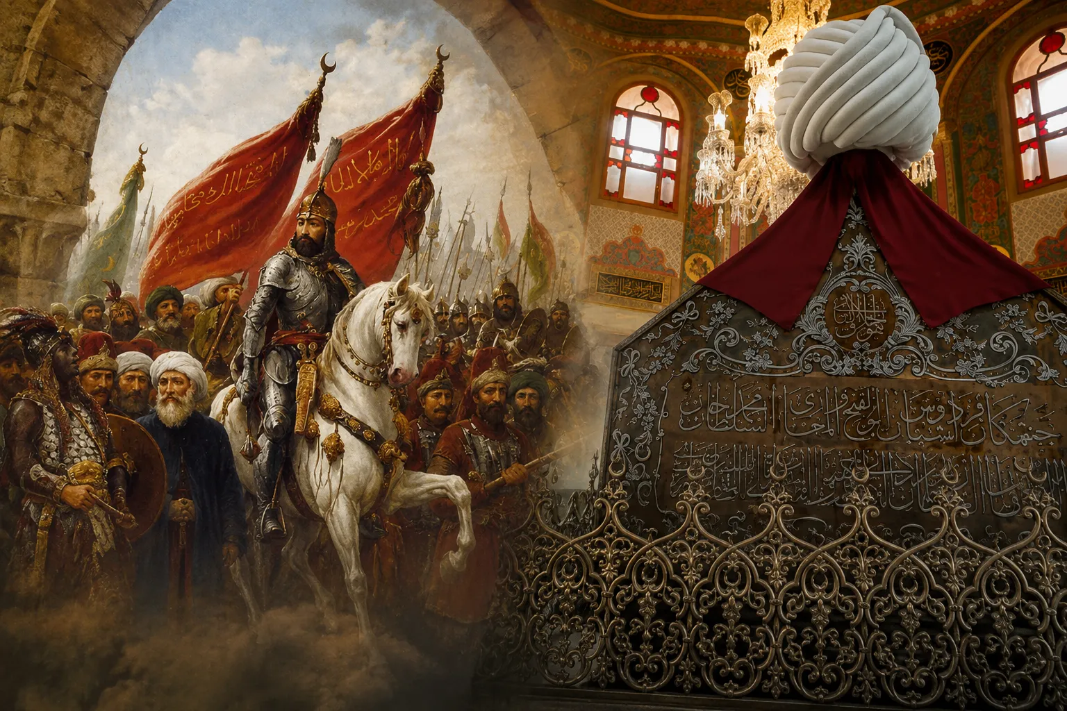 Fatih Sultan Mehmet, İstanbul'un fethinin 573. yılında kabri başında anıldı
