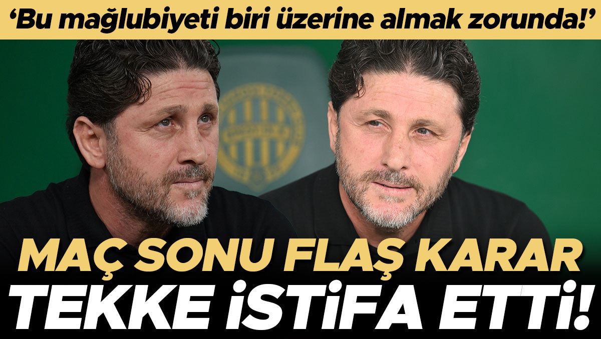 Fatih Tekke, Trabzonspor'dan İstifa Etti