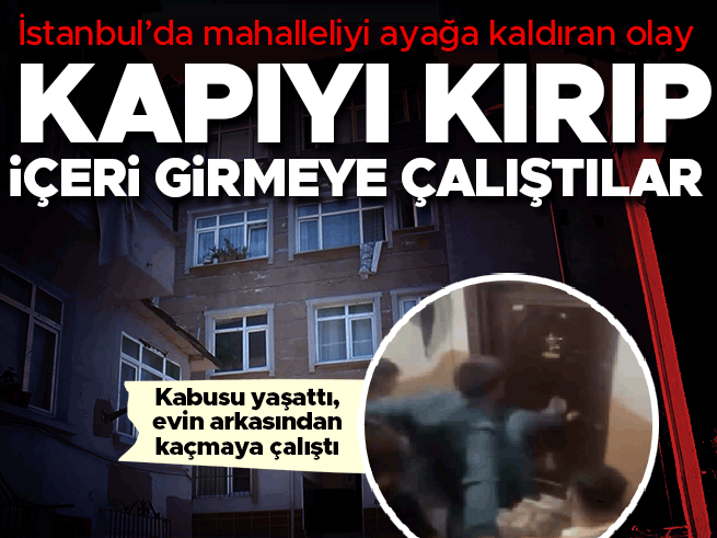 Fatih'te dehşet: Annesini bıçakla rehin alan şüpheli yakalandı