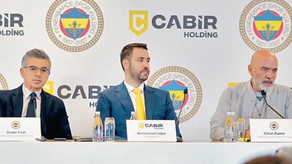 F.Bahçe'den Cabir Holding ile Forma Sponsorluk Anlaşması