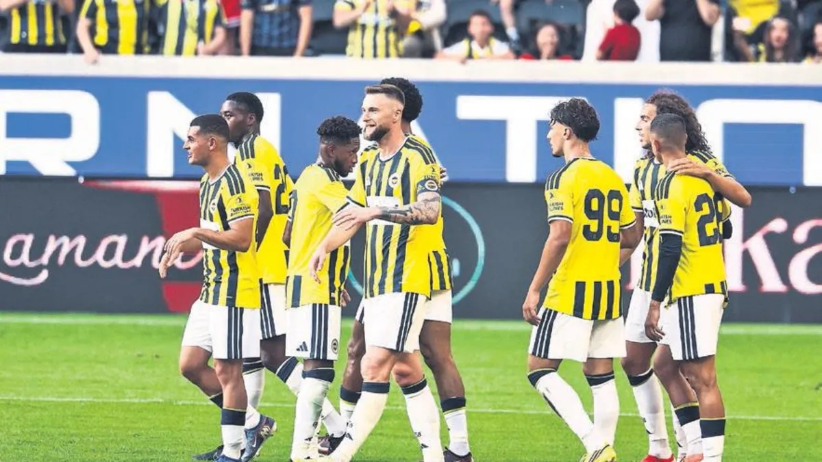 Fenerbahçe'den Avusturya'da Fırtına: 5-0