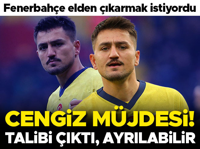 Fenerbahçe'de Cengiz Ünder İçin Yeni Gelişme: Ayrılık Kapıda