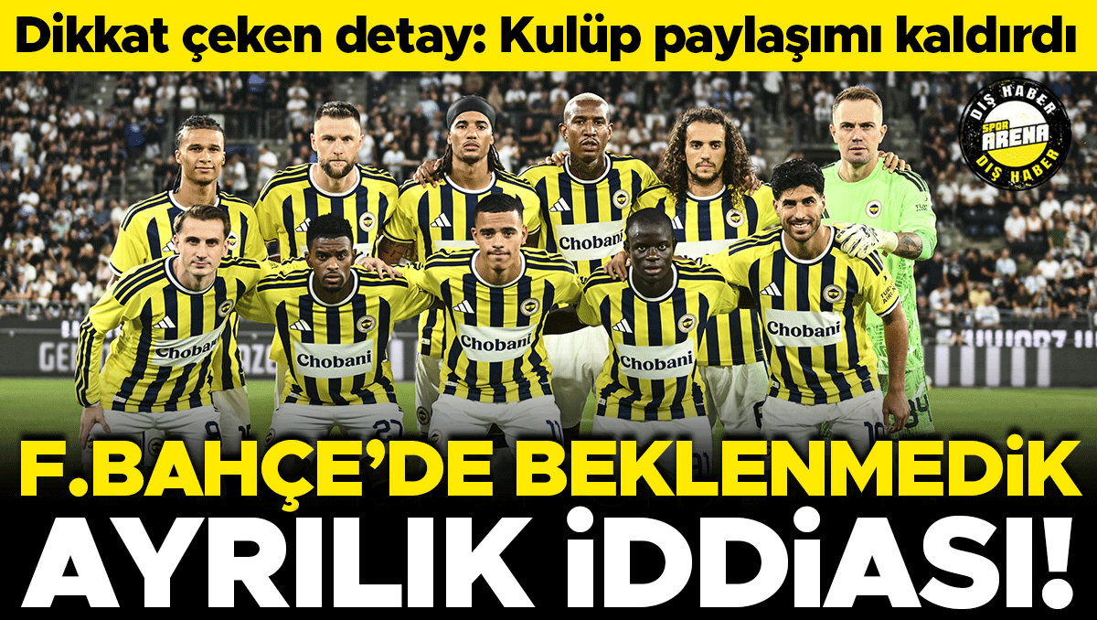 Fenerbahçe'de Talisca şoku: Ayrılık iddiası