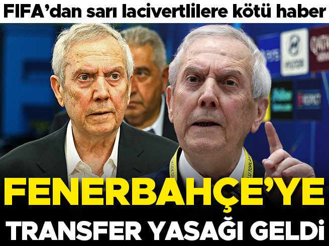 Fenerbahçe'ye FIFA'dan 3 Dönem Transfer Yasağı Şoku