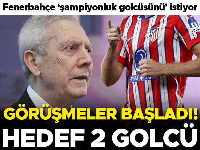 Fenerbahçe'de forvet arayışı: İki yıldız golcü ile temasta