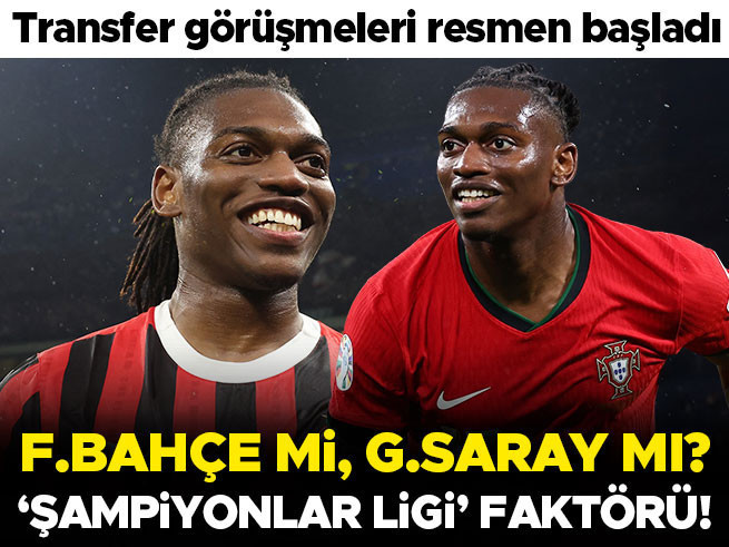 Fenerbahçe ve Galatasaray, Leao için devrede! 'Şampiyonlar Ligi' faktörü