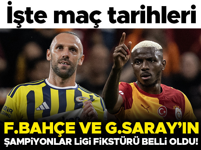 Fenerbahçe ve Galatasaray'ın Şampiyonlar Ligi Rakipleri Belli Oldu: İşte Muhtemel Rotalar
