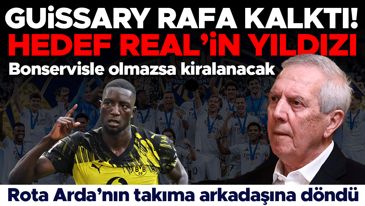 Fenerbahçe Guirassy'den vazgeçti, rotayı Real Madridli Gonzalo Garcia'ya kırdı