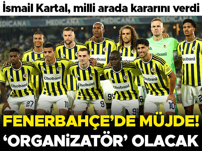 Fenerbahçe'de İsmail Kartal Planı: Takımın 'Organizatörü' Kim Olacak