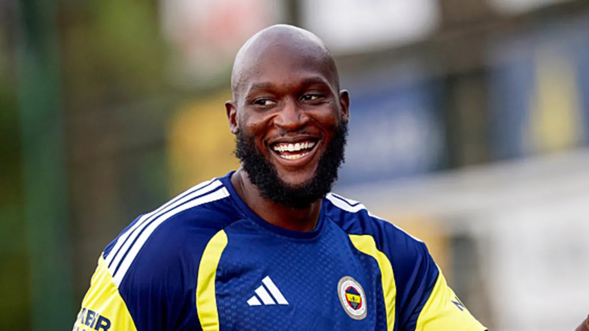 Fenerbahçe'de Lukaku İlk Antrenmana Çıktı! İşte Detaylar