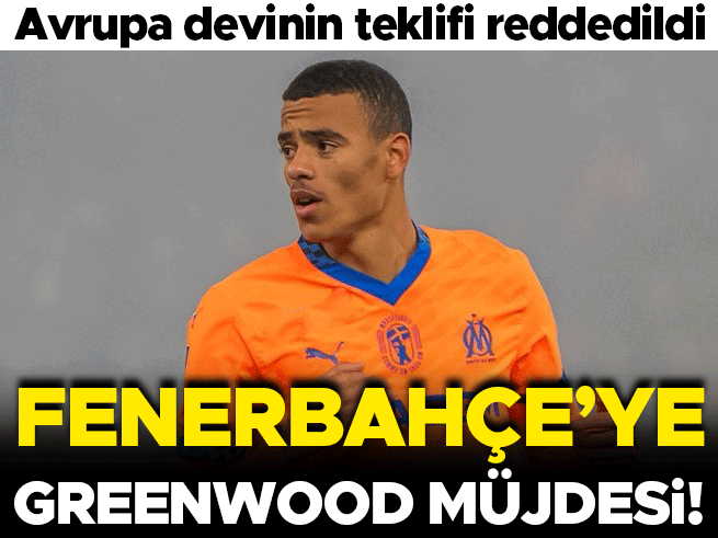 Fenerbahçe'ye Mason Greenwood müjdesi! Roma'nın teklifi reddedildi