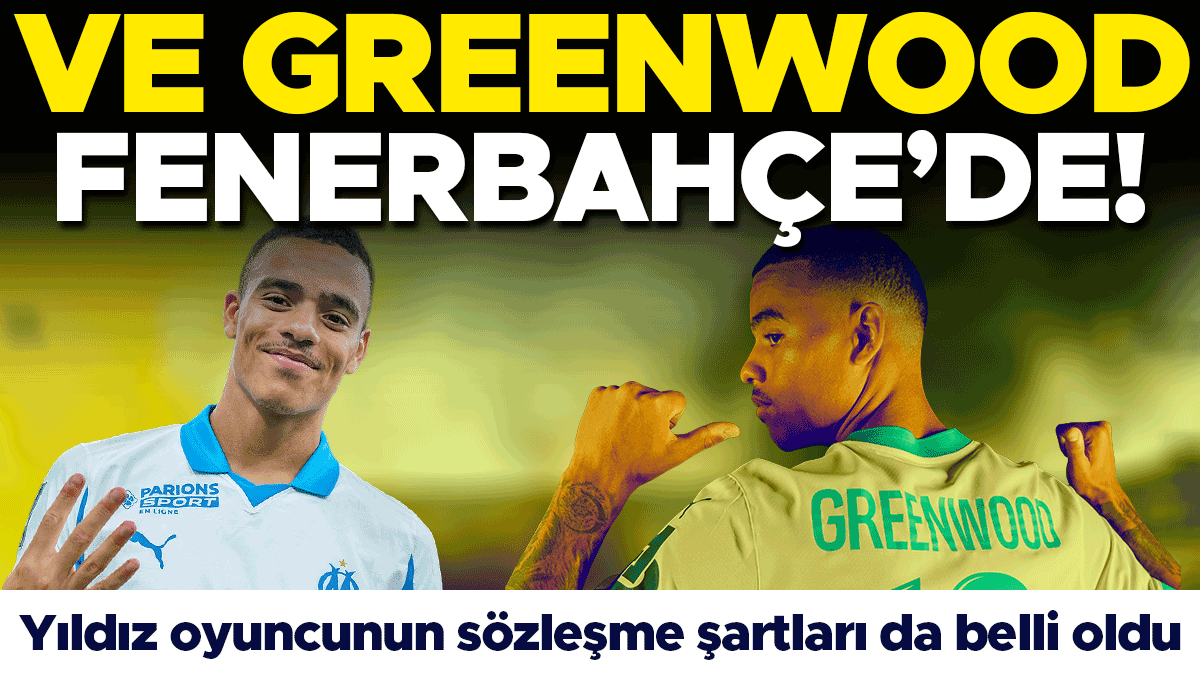 Fenerbahçe Mason Greenwood transferini bitirdi! İşte maliyeti
