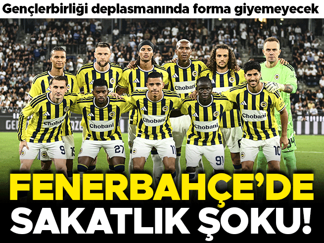 Fenerbahçe'de Şok: Mert Günok Sakatlandı, Gençlerbirliği Maçında Yok