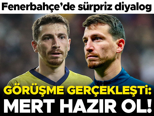 Fenerbahçe'de Mert Hakan Yandaş'a "Hazır Ol" Mesajı