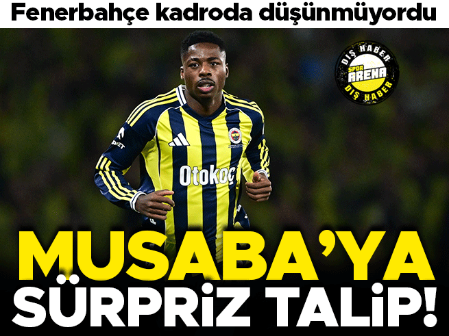 Fenerbahçe'de Musaba'ya Deportivo talip oldu