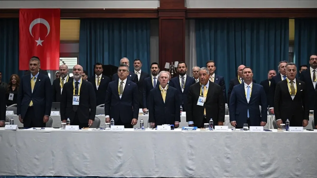 Fenerbahçe'de Olağan Genel Kurul Başladı